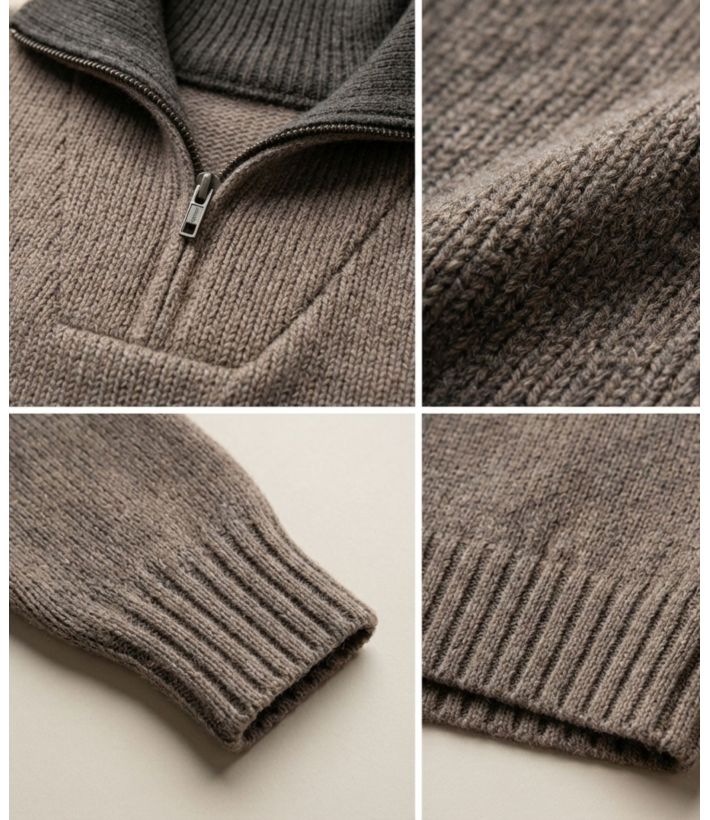 Pull col camionneur 30% laine PRIMO3