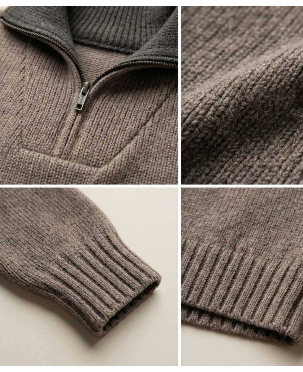 Pull col camionneur 30% laine PRIMO3