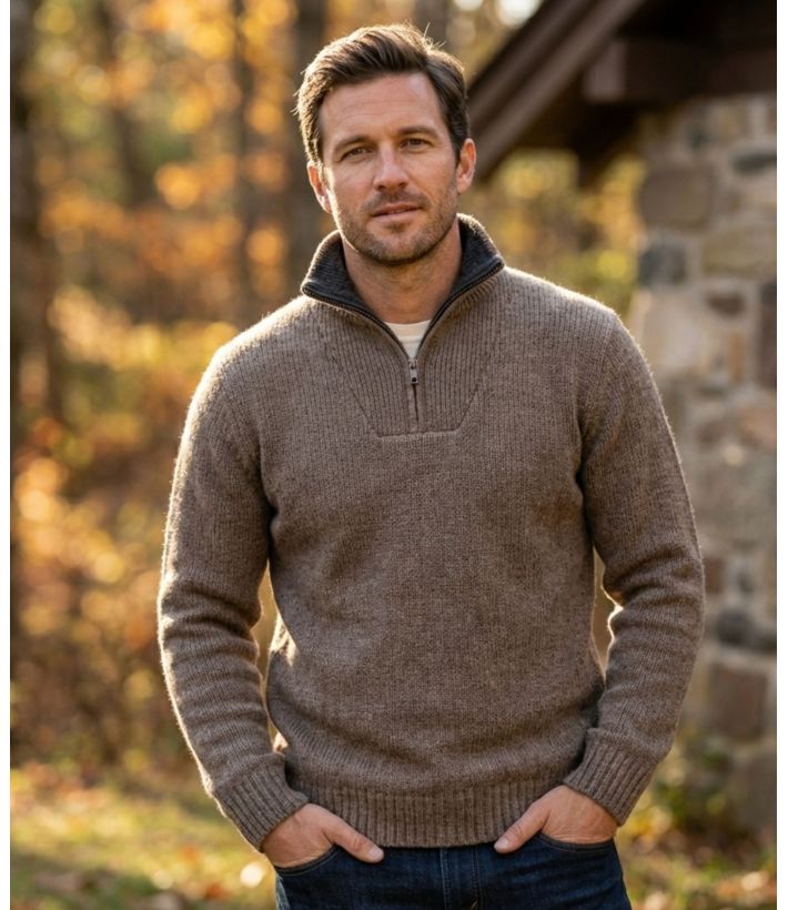 Pull col camionneur 30% laine PRIMO3