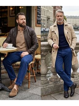 Pantalon en jean confort tissu extensible MACK2