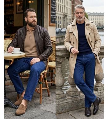 Pantalon en jean confort tissu extensible MACK2