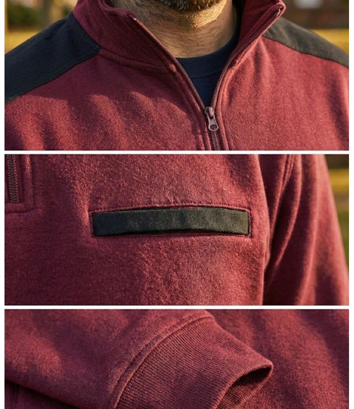 Sweat col camionneur BELFAST3