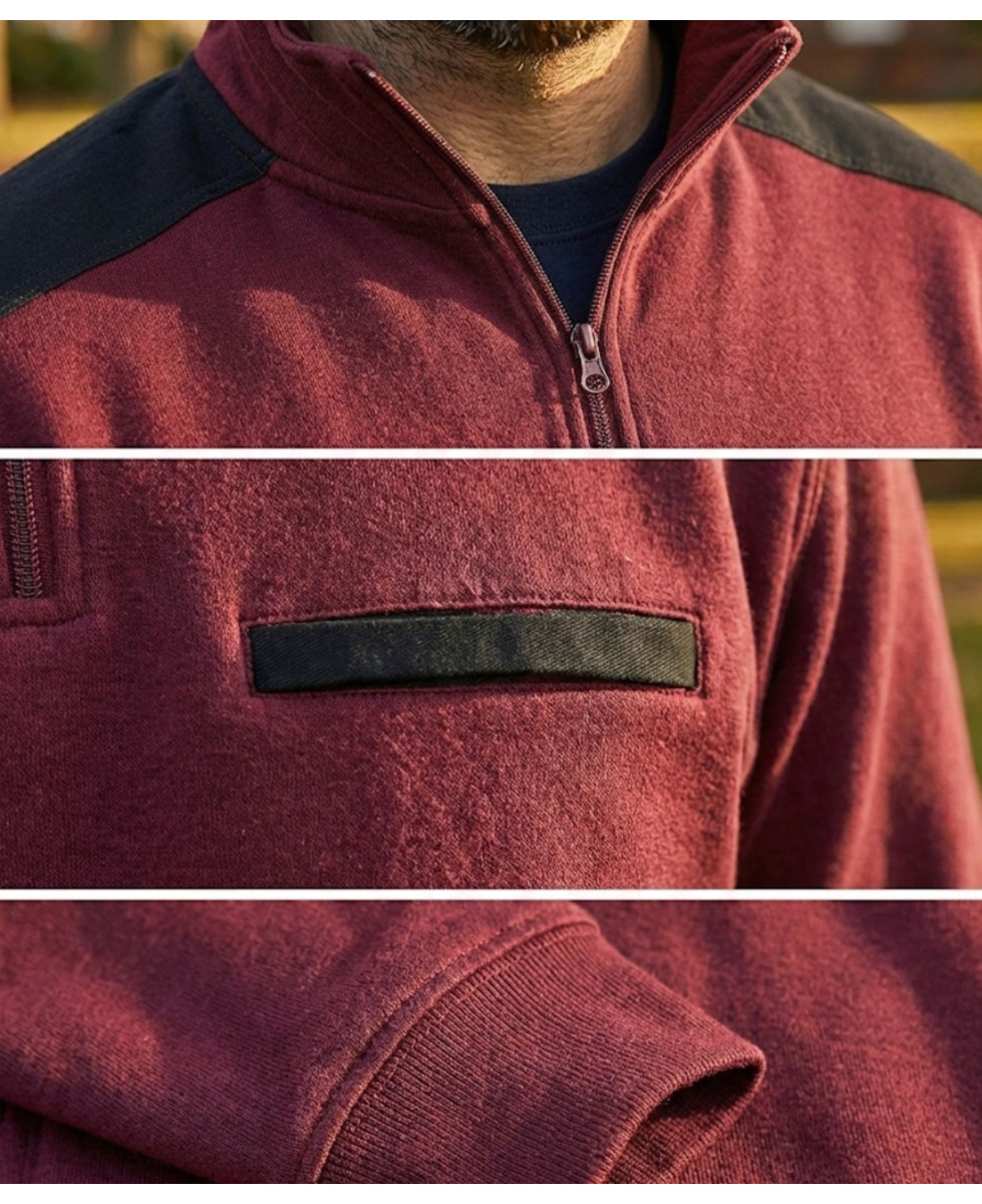 Sweat col camionneur BELFAST3