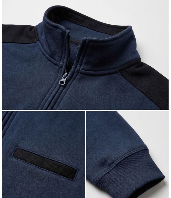 Sweat col camionneur BELFAST4