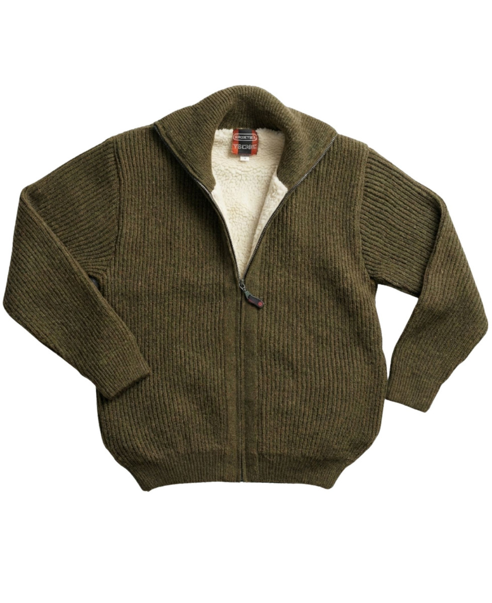 Gilet homme kaki grand froid chaud & résistant – D188