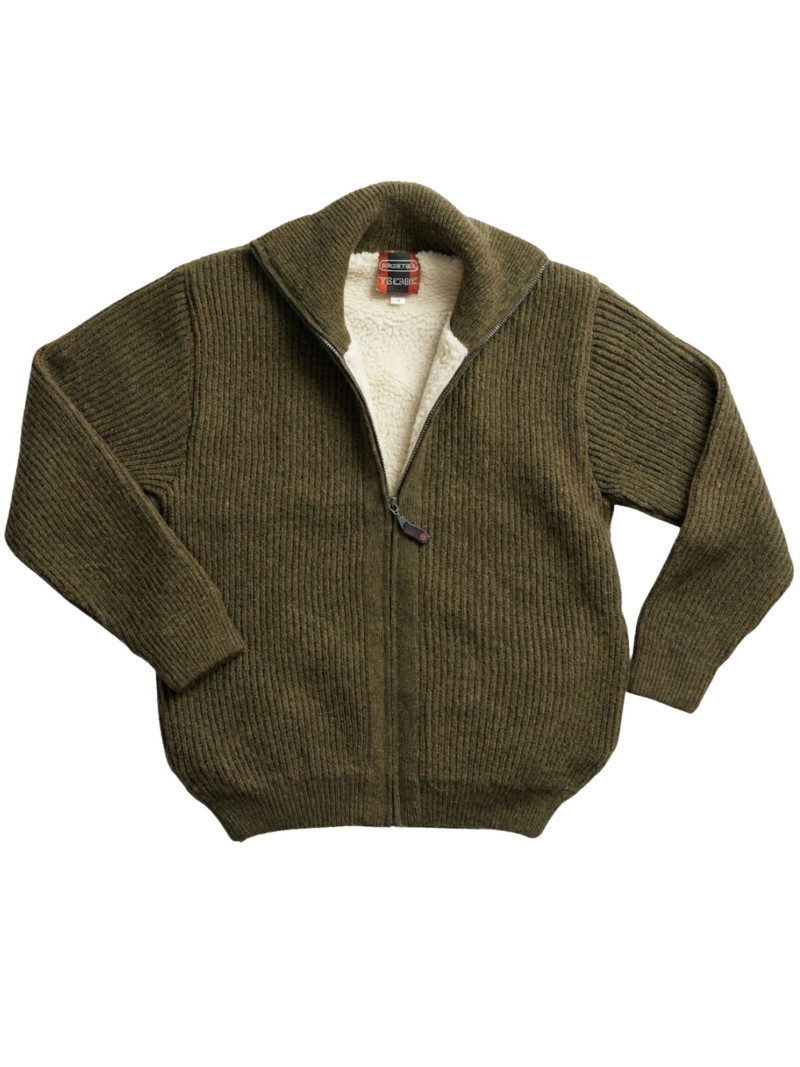 Gilet homme kaki grand froid chaud & résistant – D188