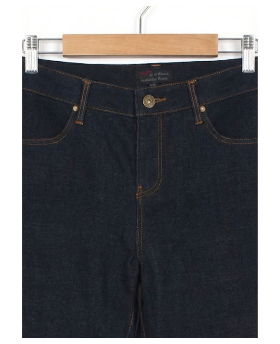 Pantalon Mayflower Claudia Noir : Jean Power Stretch Confort