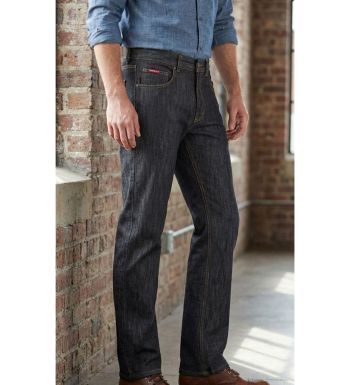 Jean Homme 5 Poches K-Dran Noir – 100% Coton Résistant & Coupe Intemporelle