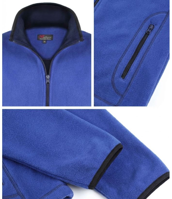 Veste Polaire Homme Contre-Collée Balkan – Chaude & Ultra-Résistante