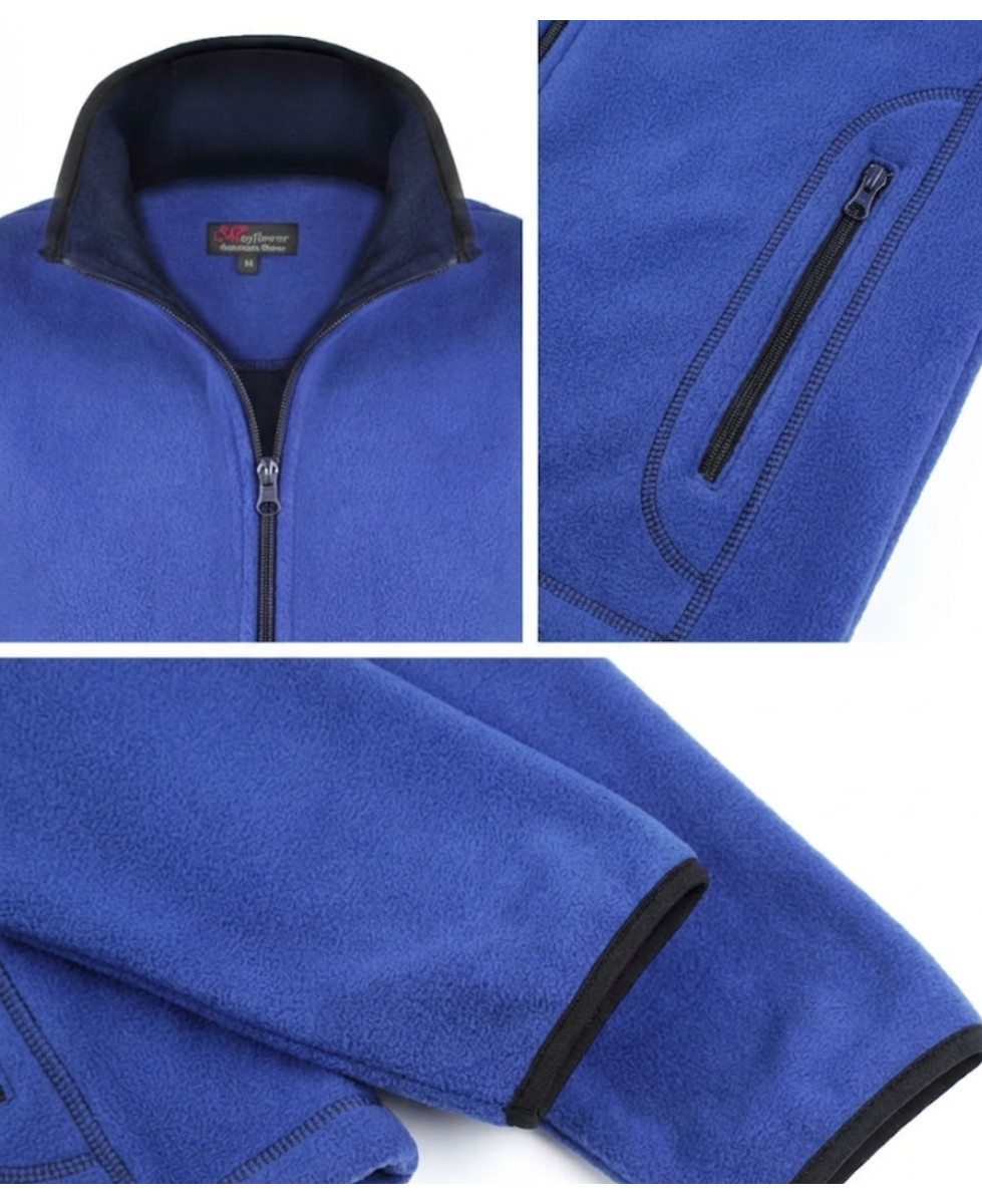 Veste Polaire Homme Contre-Collée Balkan – Chaude & Ultra-Résistante