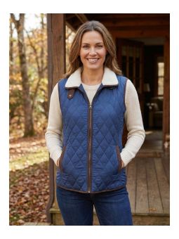 Gilet Sans Manches Femme Matelassé Sadia – Chaud & Tendance