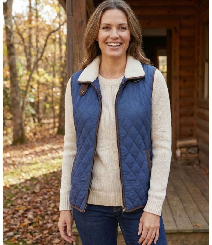 Gilet Sans Manches Femme Matelassé Sadia – Chaud & Tendance