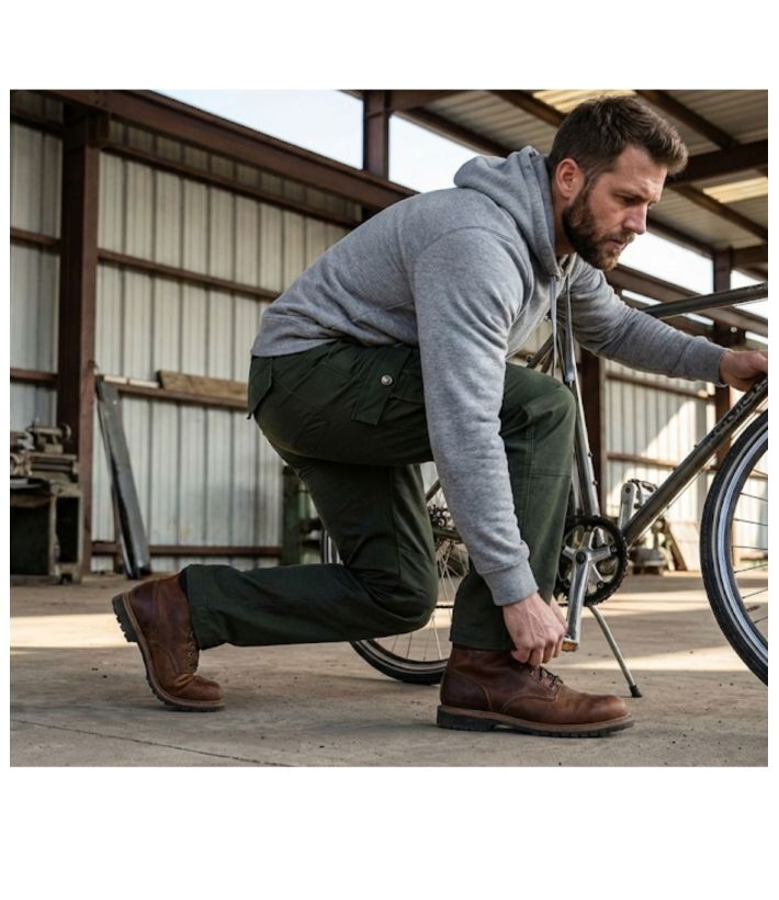 Pantalon Cargo Homme Vert SEDETEX – Multi-Poches & Résistant