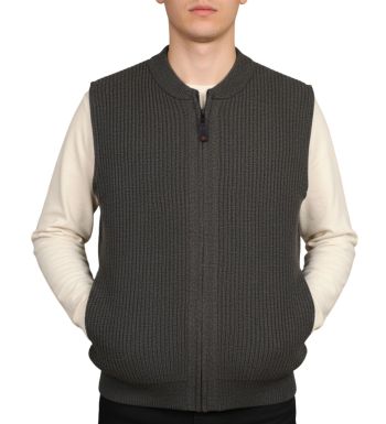 Gilet sans manches fourré mouton D194U002