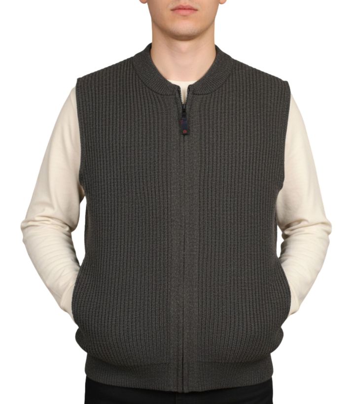 Gilet sans manches fourré mouton D194U002