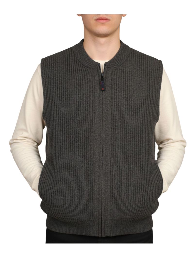 Gilet sans manches fourré mouton D194U002