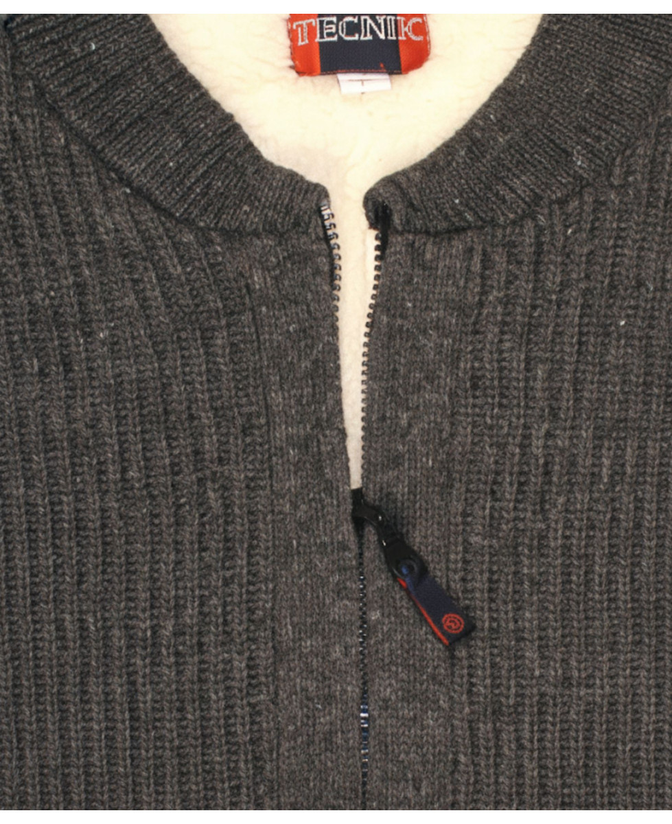 Gilet sans manches fourré mouton D194U002