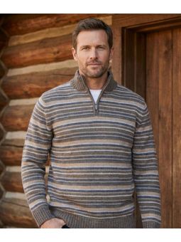 Pull col montant zippé PACHA2