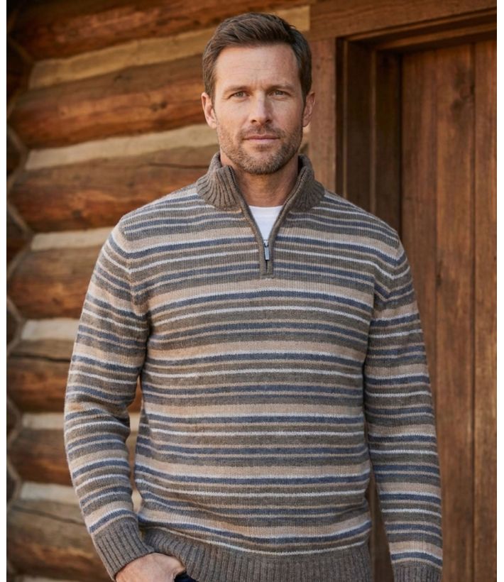 Pull col montant zippé PACHA2