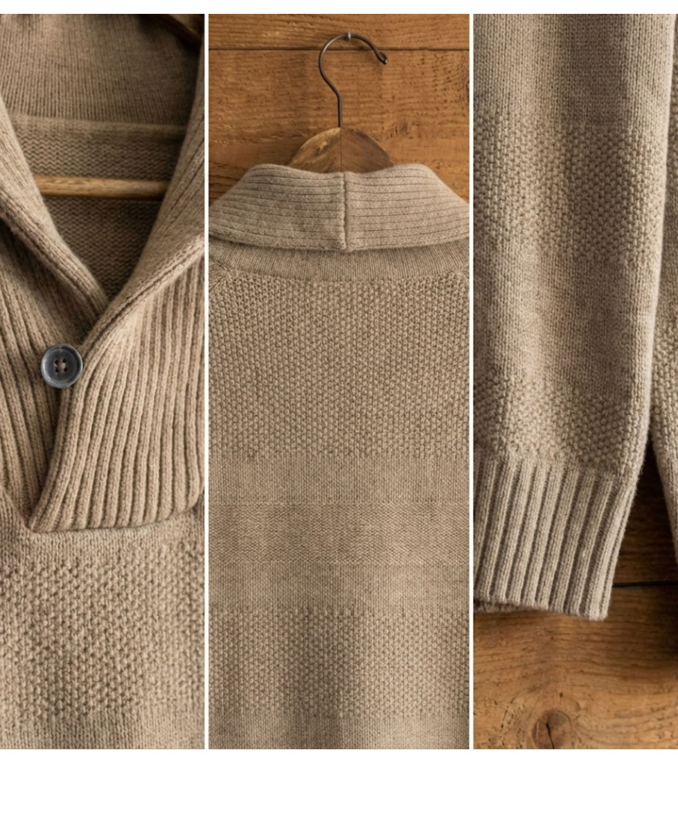 Pull col montant à boutons PANCAKE1B