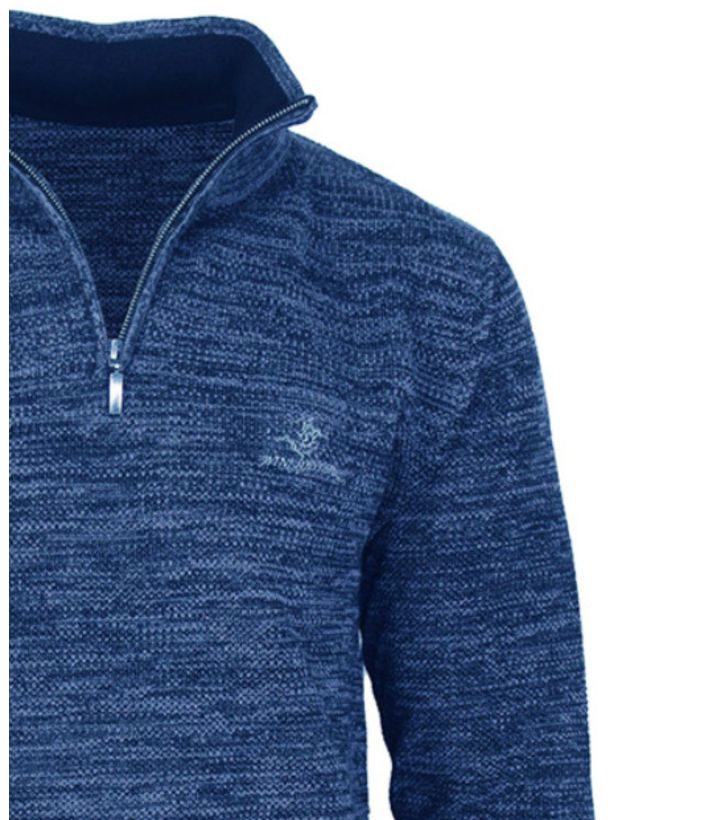 Pull col montant zippé PARODY1