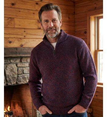 Pull col montant zippé PARTISAN1