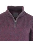 Pull col montant zippé PARTISAN1