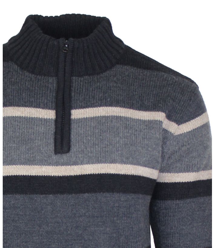 Pull col montant zippé PENALTY2