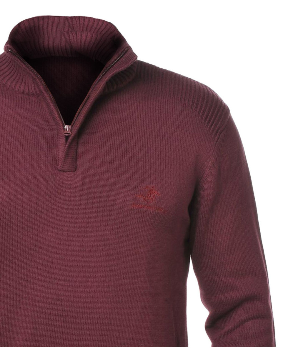 Pull col montant zippé PLAYER3T