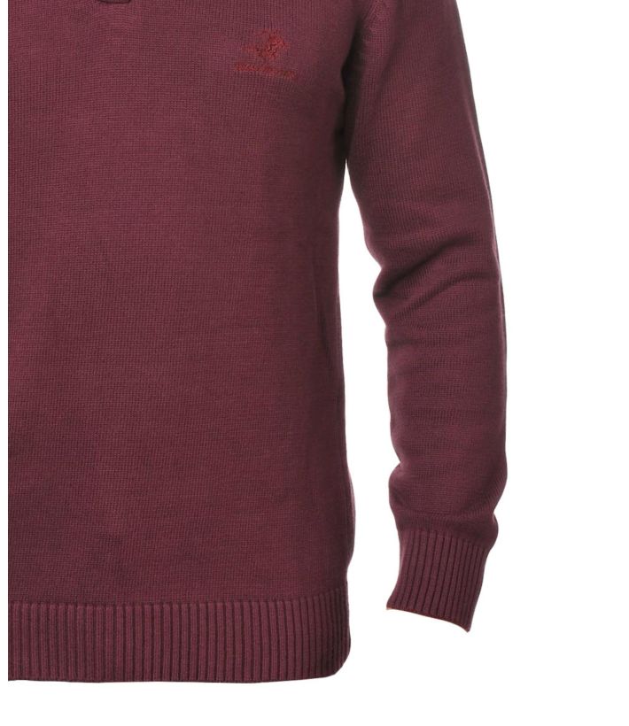 Pull col montant zippé PLAYER3T