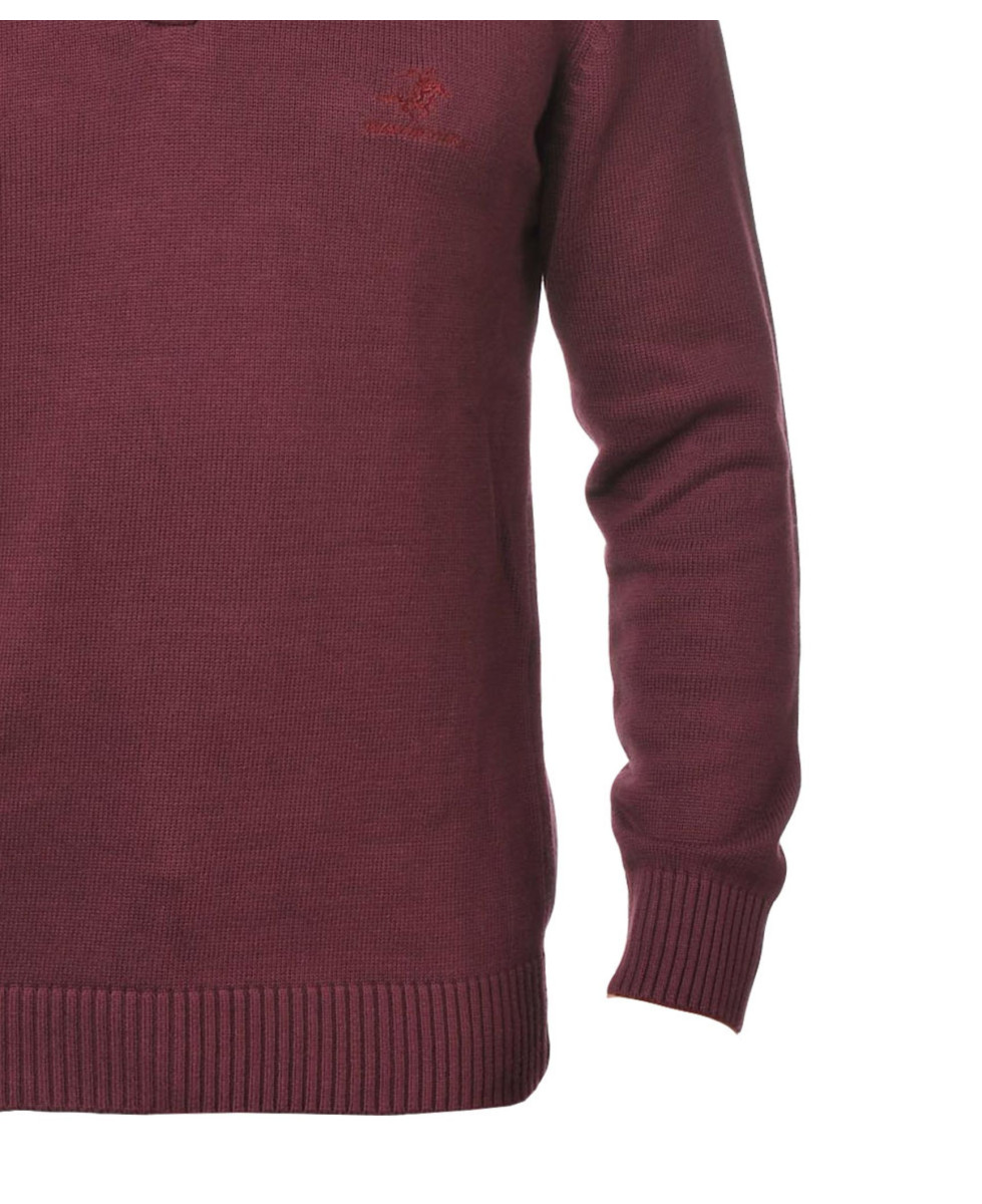 Pull col montant zippé PLAYER3T