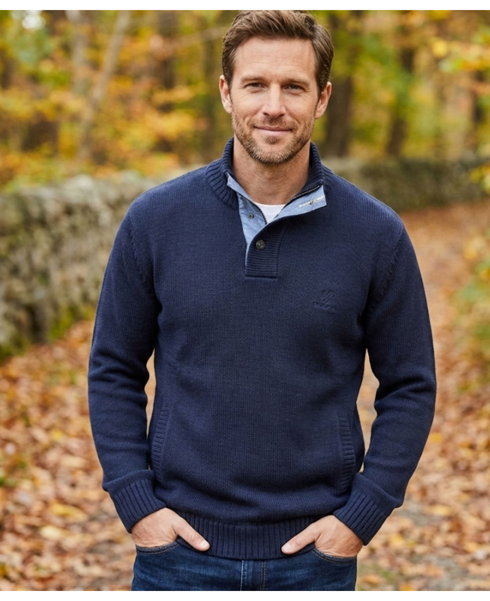 Pull col montant PRELUDE1