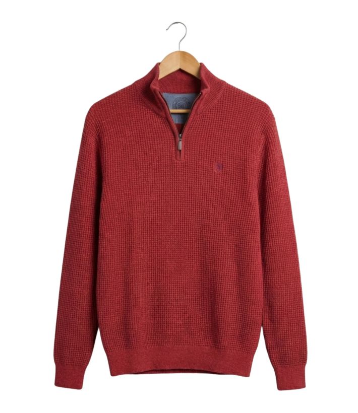 Pull col montant zippé PUL2007A