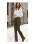 Jean femme MAYFLOWER UF268 kaki coton stretch