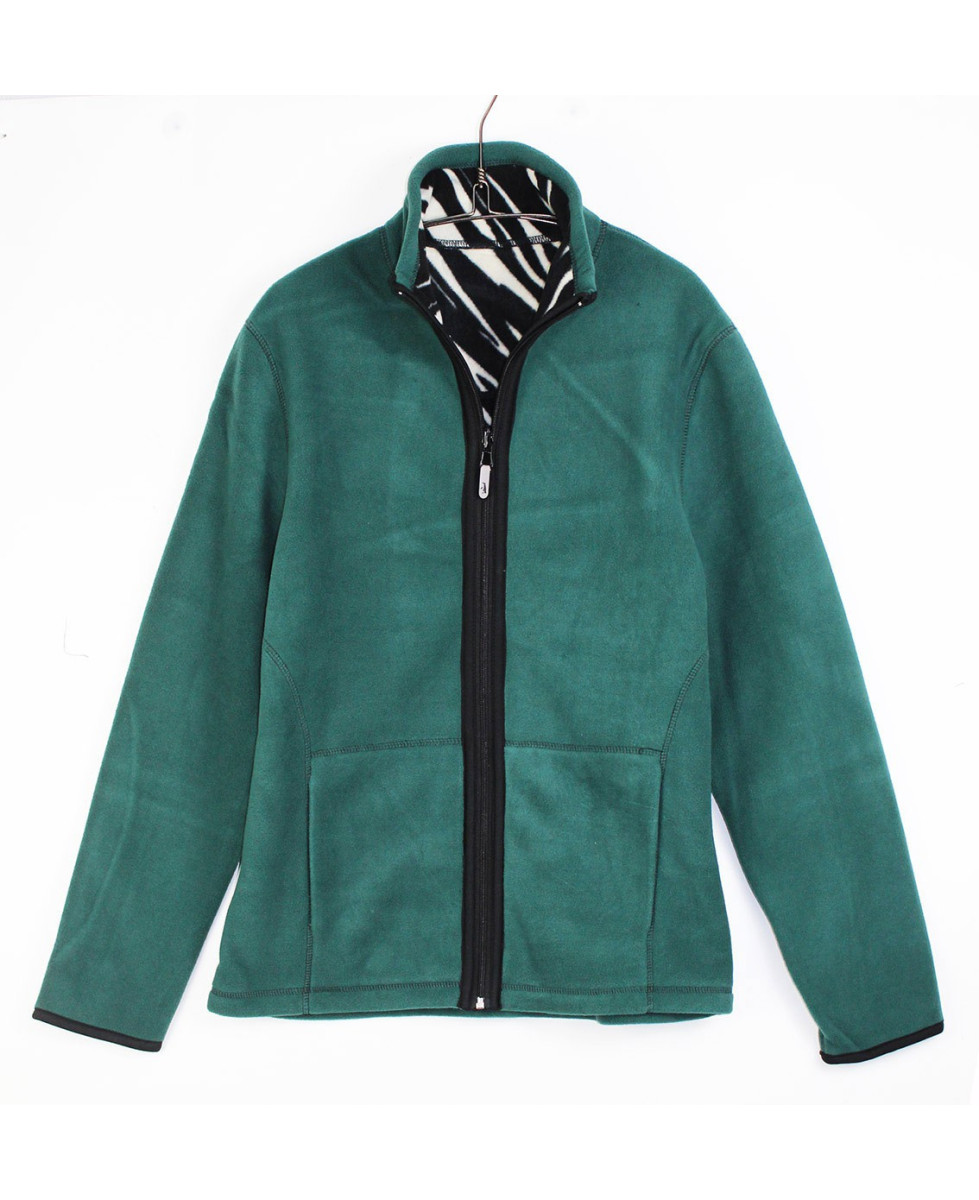 Veste polaire verte femme – Chaleur, douceur, poches pratiques