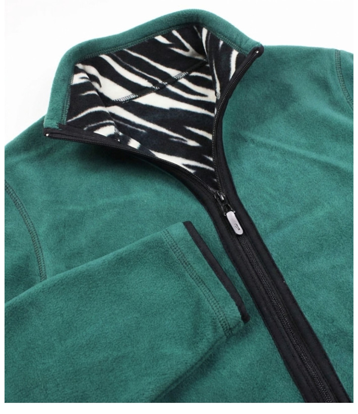 Veste polaire verte femme – Chaleur, douceur, poches pratiques