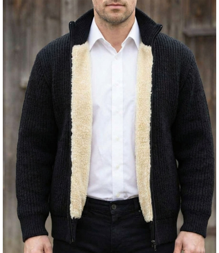 Gilet fourré SEDETEX D188 – Noir spécial grand froid