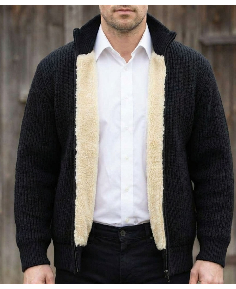 Gilet fourré SEDETEX D188 – Noir spécial grand froid