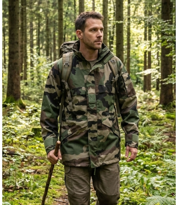 Parka Camouflage Militaire : Imperméable & Respirante | Qualité Pro