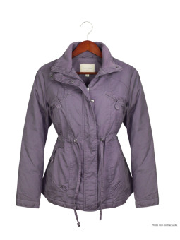 Veste doublée femme raisin AH1164R – Chic, confort et coton