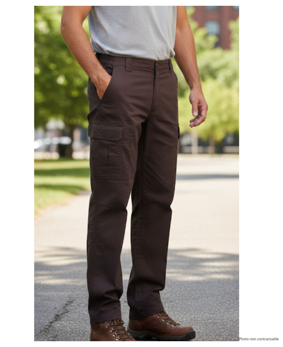 Pantalon cargo WINCHESTER WALLABYGTC coton marron