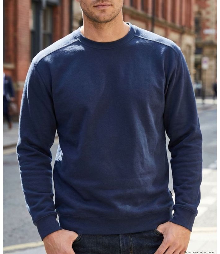 Sweat uni ras cou E213