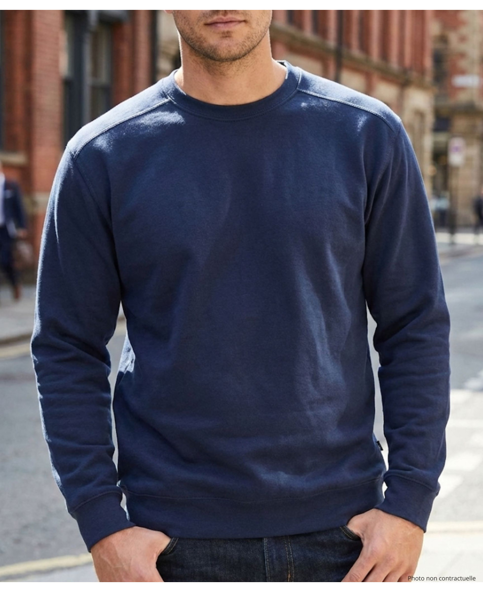 Sweat uni ras cou E213