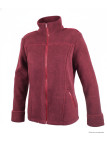 Veste polaire femme rouge/bordeaux – Chaleur, poche, confort