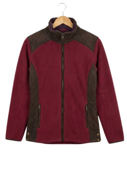 Veste SENNA2 Bordeaux : Chaleur Sherpa & Prix Outlet | Mode Directe