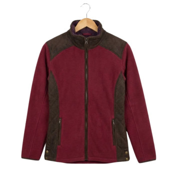 Veste SENNA2 Bordeaux : Chaleur Sherpa & Prix Outlet | Mode Directe