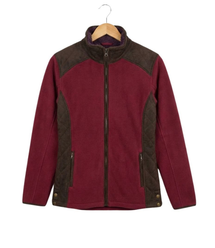 Veste SENNA2 Bordeaux : Chaleur Sherpa & Prix Outlet | Mode Directe