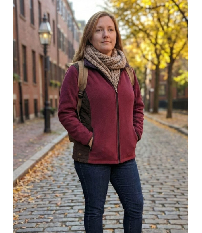 Veste SENNA2 Bordeaux : Chaleur Sherpa & Prix Outlet | Mode Directe