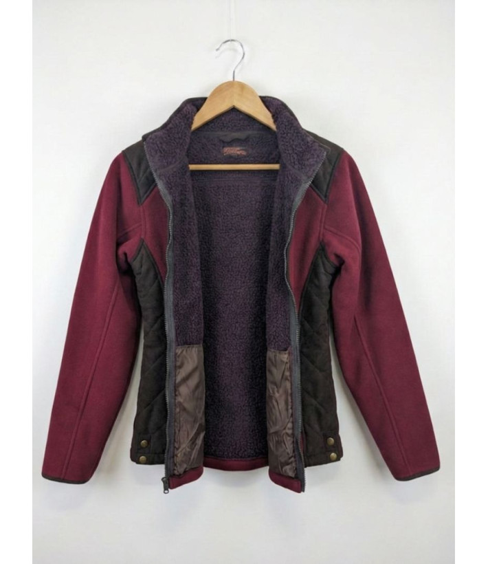 Veste SENNA2 Bordeaux : Chaleur Sherpa & Prix Outlet | Mode Directe