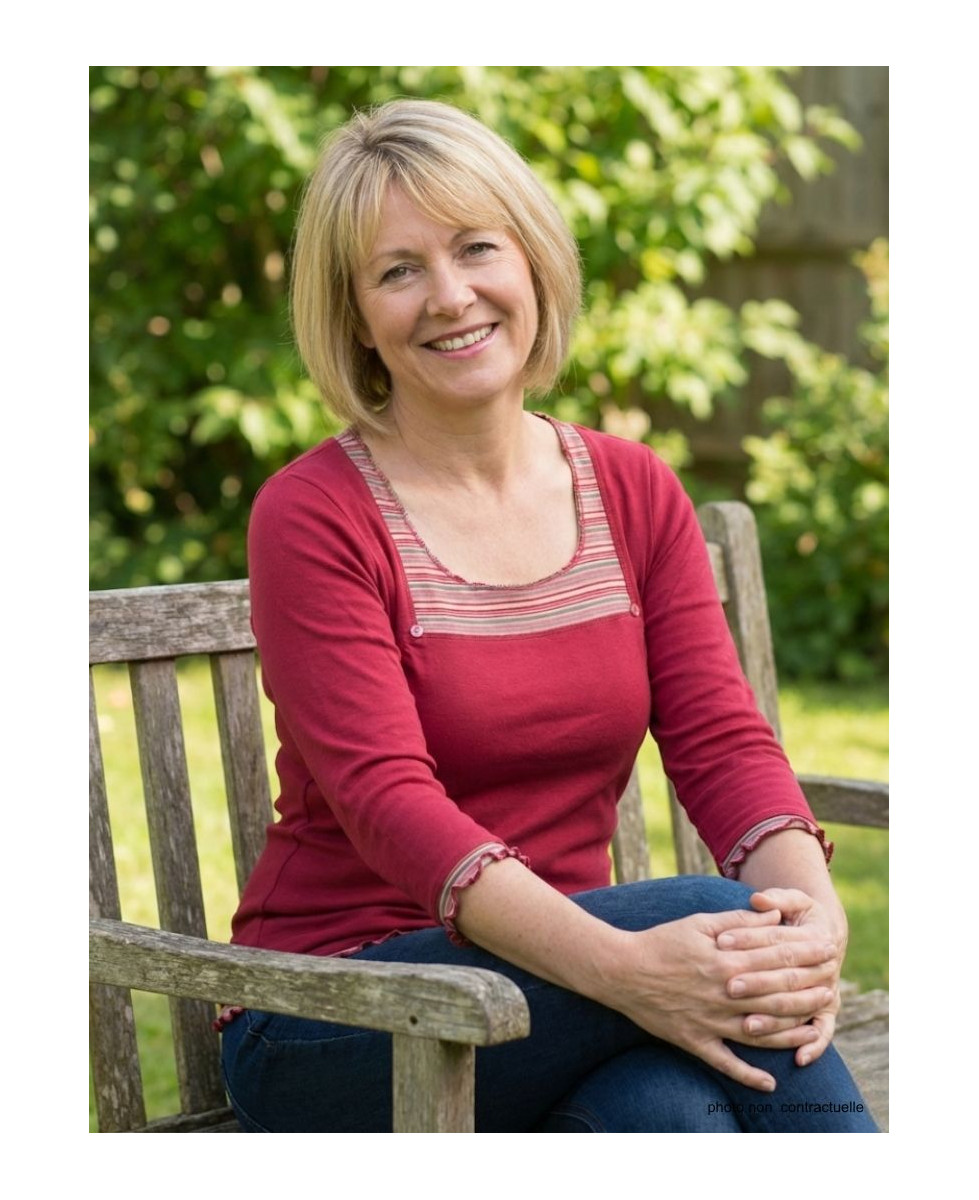 T-shirt Manches Longues Fuchsia 100% Coton | Confort & Style